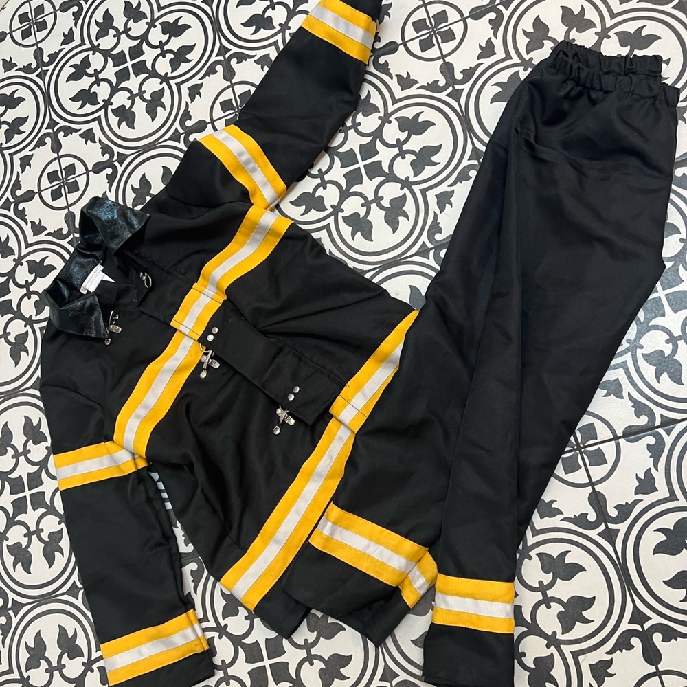 Pottery Barn Kids fireman costume 7-8